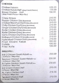 Taj Durbar menu 7