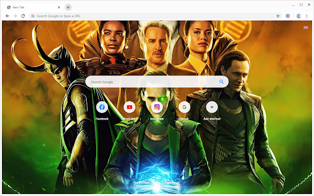 Marvel Studios Loki Wallpapers nouvel onglet