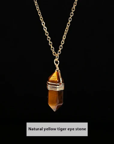Collier enroulé prisme hexagonal do - 3