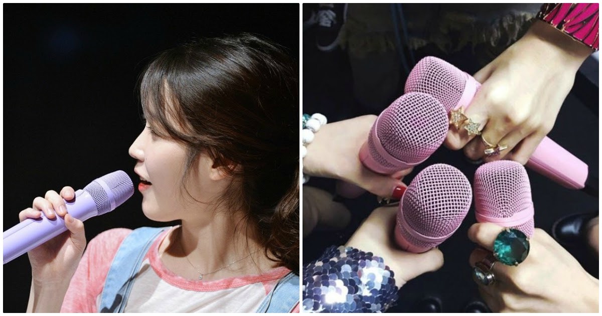 K Pop Artists Who Use Custom Microphones That Show A Special Meaning Koreaboo