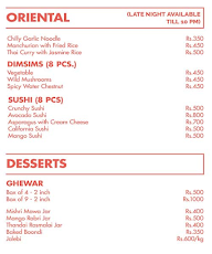 Sogani Caterers menu 2