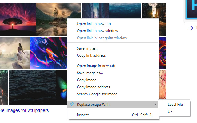 extension images