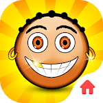 Cover Image of Unduh Pop Launcher - Black Emojis & Themes 1.3.5 APK