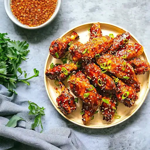 Schezwan Chicken Wings