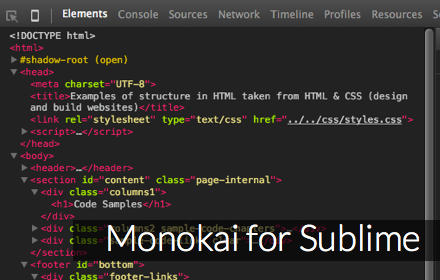 Monokai for Chrome small promo image