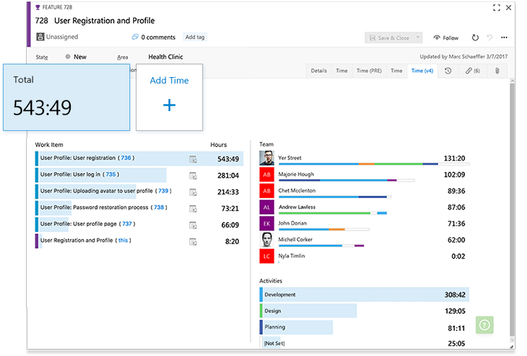 7pace dashboard. 7pace is The Best Time Tracking App for Development Teams Using Azure DevOps