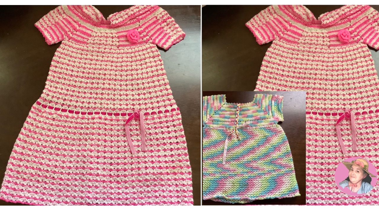 Muestras de vestidos de gancho o crochet 