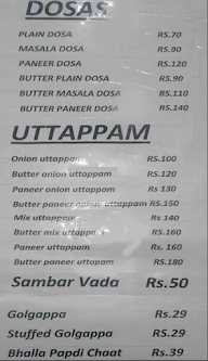 Mr And Mrs Iyer menu 1