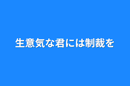 生意気な君には制裁を(R-18)