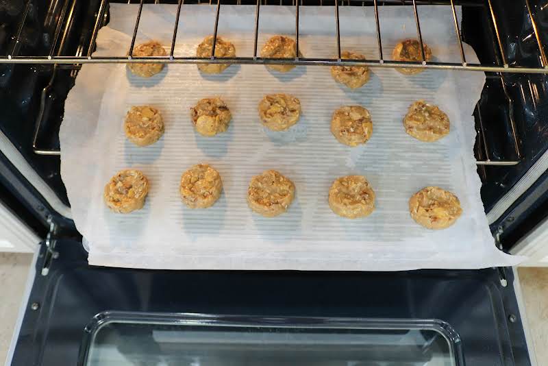 Baking The Cookies.