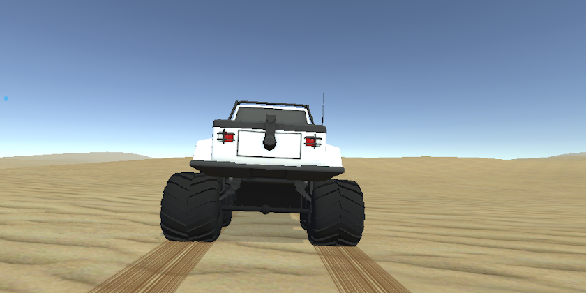 Monster Truck Desert Screen 2