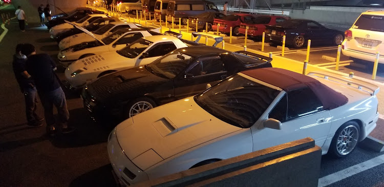 RX-7のプチセブンデイ・NightMeeting・７月だよに関するカスタム事例の投稿画像1枚目