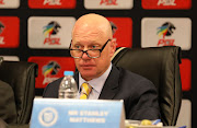 SuperSport United CEO Stan Matthews at the Premier Soccer League meeting on April 16 2018. 