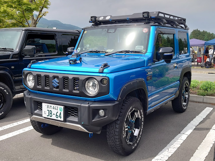 ジムニーのジムニーイベント・ROADSIDE過去と未来・ジムニーオーナーズクラブ・OLD-J・道の駅中山盆地に関するカスタム事例の投稿画像1枚目