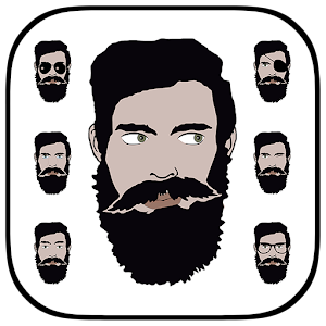 Emojis beard for Whatsapp logo
