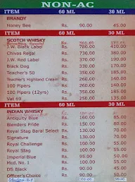 Tripty's Bar & Restaurant menu 1