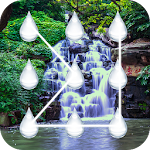 waterfall pattern lock screen Apk