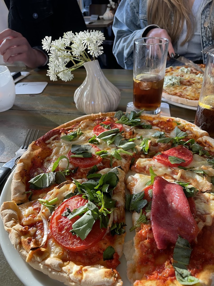 Gluten-Free Pizza at La Galera Café de Gevangenpoort