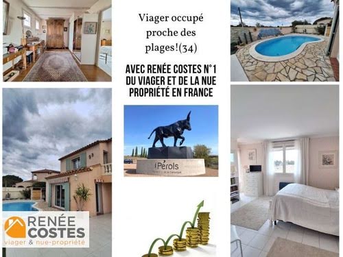 Vente viager 6 pièces 164 m² à Perols (34470), 143 155 €