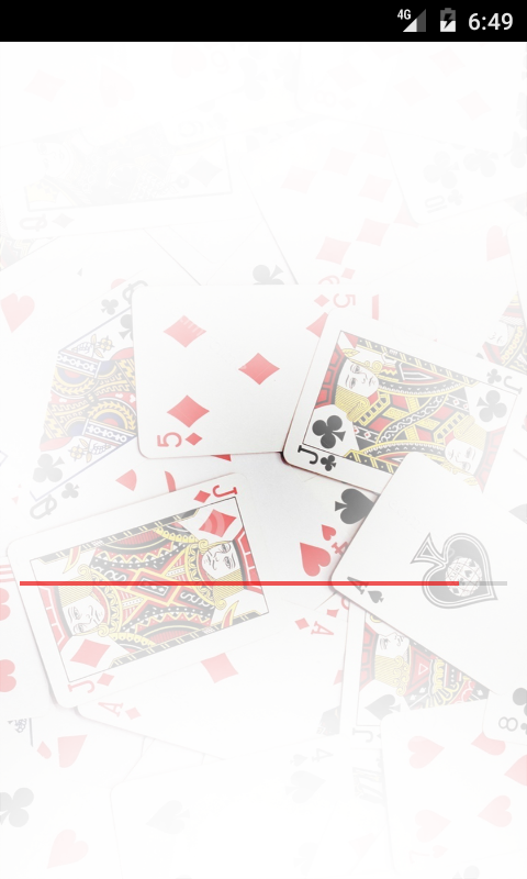Android application Pishti-Game screenshort