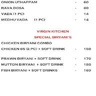 The Virgin Kitchen menu 2