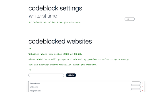 codeblock