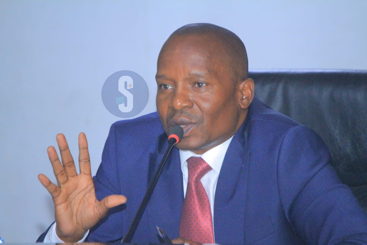 Interior Cabinet Secretary Kithure Kindiki answers questions when he appeared before Public Petitions Committee on June 20, 2023.