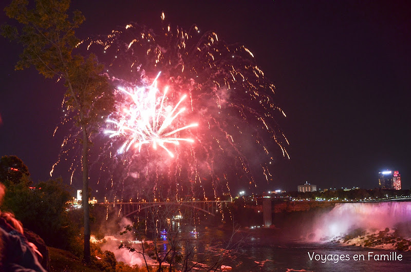 Feu d'artifice niagara falls