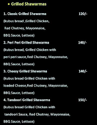 Afghani Shawarma menu 4