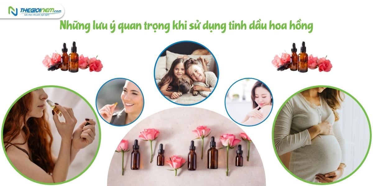 Tinh dầu hoa hồng | Những lợi ích trên cả tuyệt vời với sức khỏe