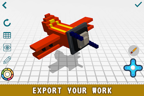 Voxel Editor 3D - Pixel Art Builder, Creator 2018 - náhled