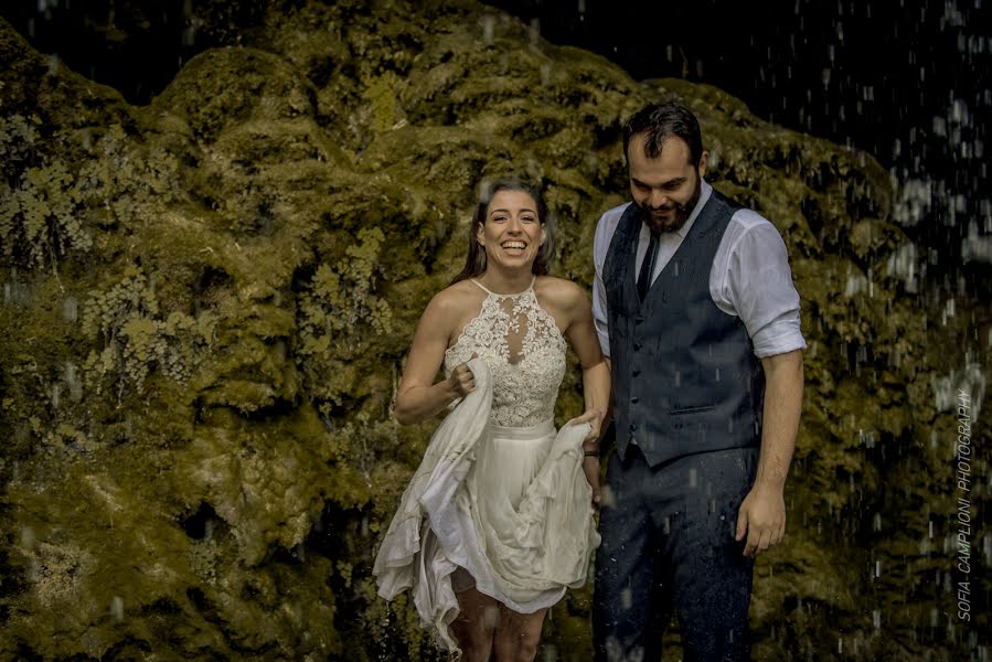 婚礼摄影师Sofia Camplioni（sofiacamplioni）。2018 10月29日的照片