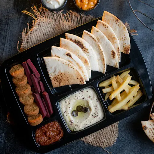 Falafel Hummus Platter