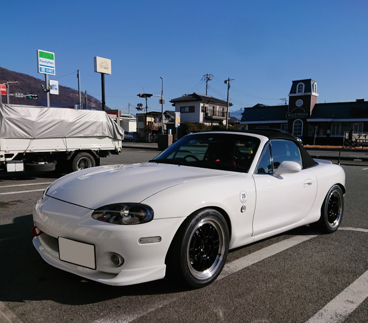ロードスターのカート遊び・楽しい仲間たち・レースは楽しい・AZ山梨サーキットに関するカスタム事例の投稿画像2枚目