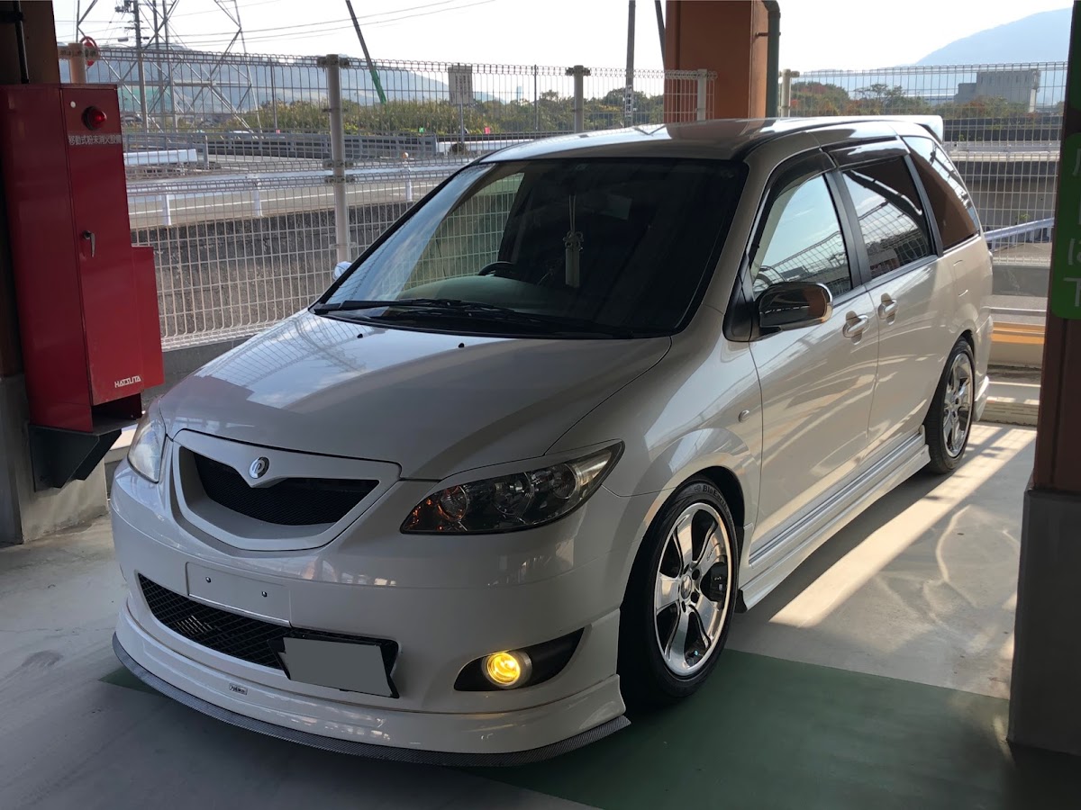 ブランド品専門の LW3W FW MPV 後期 EIK リアバンパースポイラー