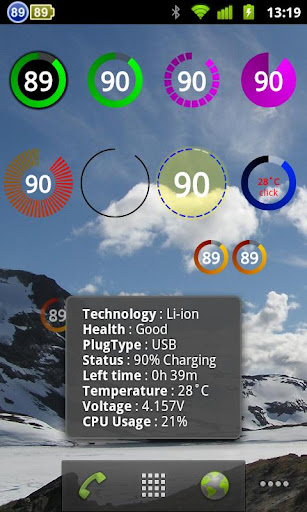 Battery Widget Plus apk