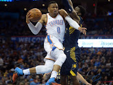 Ruime zege voor Golden State, Westbrook gidst Oklahoma met nieuwe triple-double naar de zege