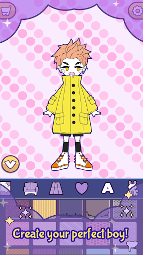 Screenshot BatDoll monster boy maker game