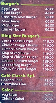 Cafe Classic menu 8