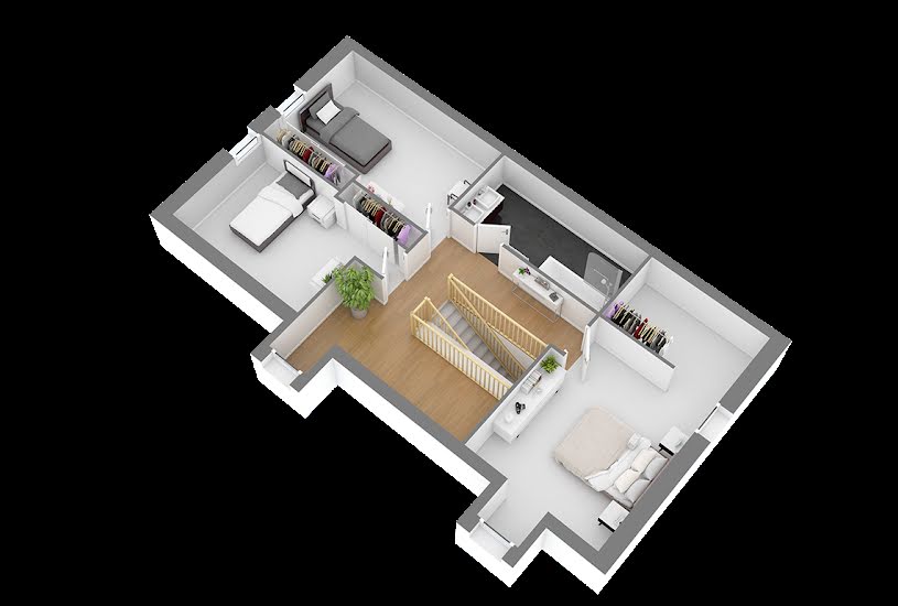  Vente Terrain + Maison - Terrain : 1 145m² - Maison : 126m² à Montmain (76520) 