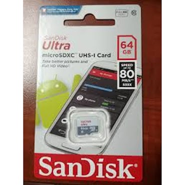 Thẻ Nhớ Sandisk 64Gb, Bh 5 Năm, Có Phần Mềm Test Thẻ
