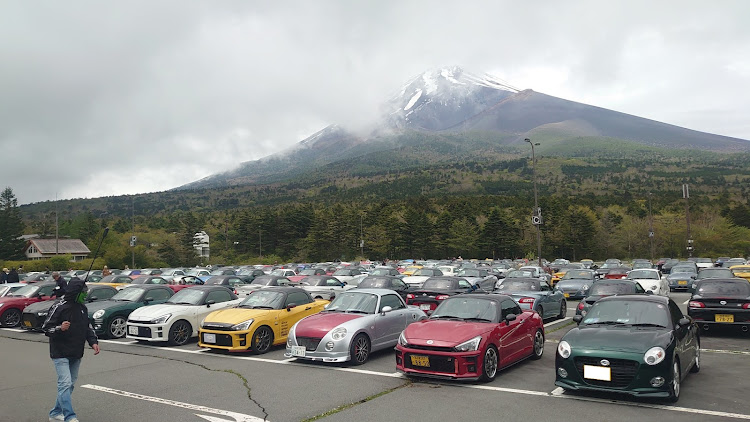 コペンのコペルシェ・２ｎｄＴＣＭ・TCM・水ヶ塚公園駐車場・オフ会に関するカスタム事例の投稿画像3枚目