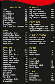 Amritsari Restaurant menu 1