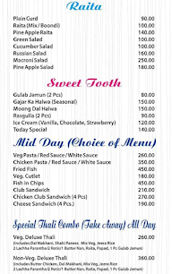 JRS Residency & Hospitality menu 7