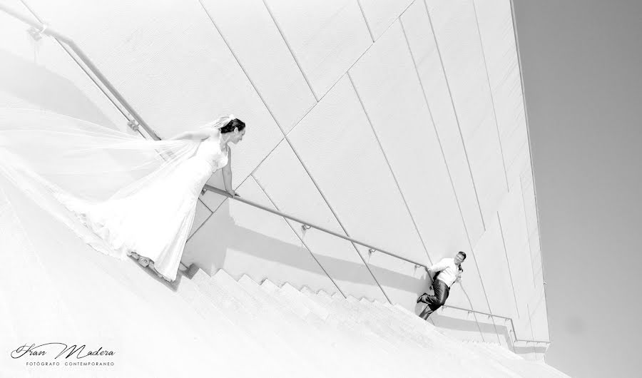 Fotografo di matrimoni Fran Madera (franmadera). Foto del 22 maggio 2019