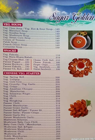 Sagar Golden Bar & Restaurant menu 1