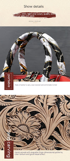 Title 5, Leather Carving Stylish Textured Vintage First ...