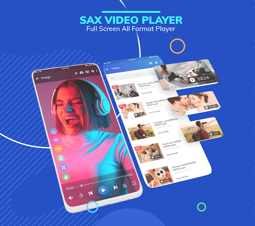 SAX Video Player - Full Screen All Format Player screenshot #0