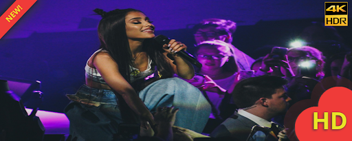 Ariana Grande 4K Wallpapers New Tab marquee promo image