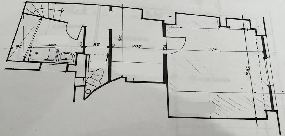 Vente locaux professionnels  61.82 m² à Paris 6ème (75006), 359 000 €